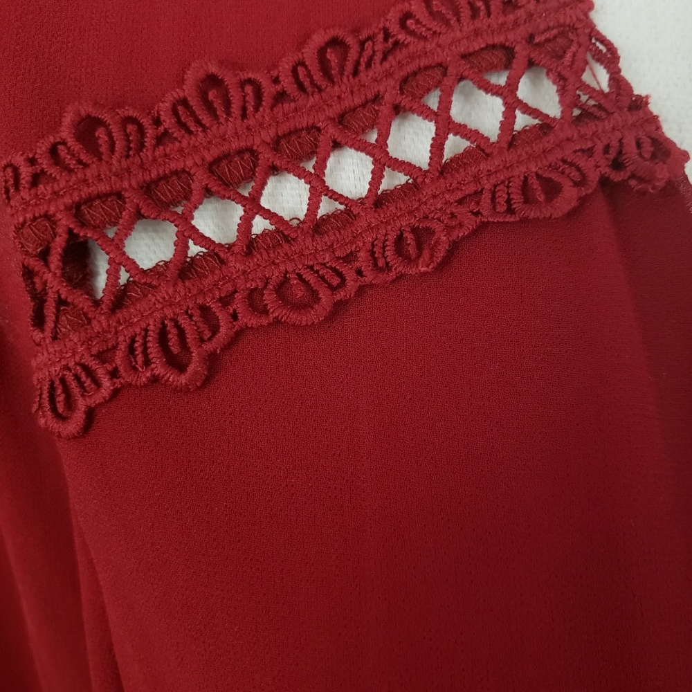 Plus Size Bell Sleeve Romper - Picture 2 of 5